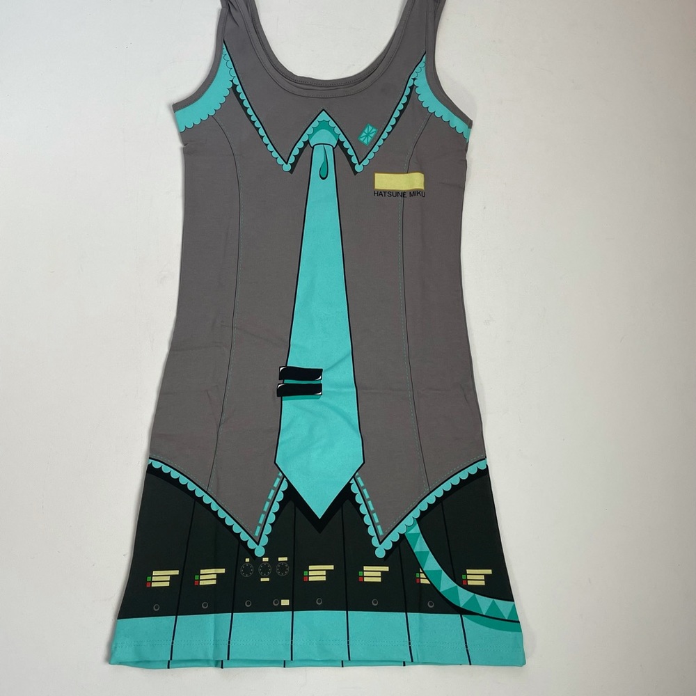 Hatsune Miku I Am Miku Vocaloid Tunic Tank Dress